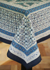 TABLECLOTH MANDALA BLUE