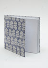NOTEBOOK BUTI FLOWER GREY